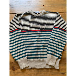 Vintage Soft Sweater Stripes Size M